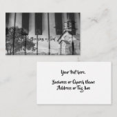 それからカントリーチャーチキーボードで私の心を歌う 名刺 (正面/裏面)