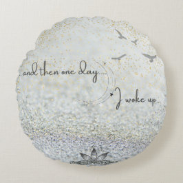 ...それから一日の円枕 ラウンドクッション