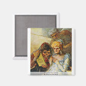 それから今の詳細by Francisco De Goya マグネット (正面/裏面)