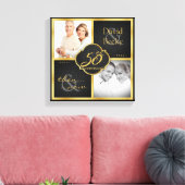 それから今50周年結婚 キャンバスプリント (インサイチュ (リビング))