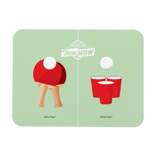 それから今：ピンポン マグネット (横)