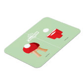 それから今：ピンポン マグネット (左側)