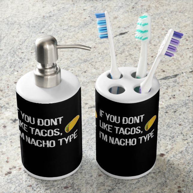 それから私によってがnachoのタイプであるタコスを好まなければ バスセット (正面)