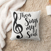 それから私の精神の枕を歌います クッション (ブランケット)
