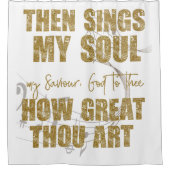 それから私の魂を歌う シャワーカーテン (正面)