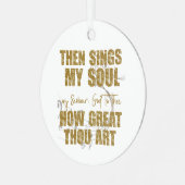 それから私の魂を歌う メタルオーナメント (正面左)