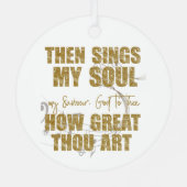 それから私の魂を歌う メタルオーナメント (裏面)