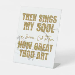 それから私の魂を歌う 台座サイン