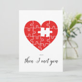 それから私はあなたにロマンチックなバレンタインデーのカードに会った シーズンカード (スタンド正面)