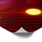 それから門から戻る道を見た ポスター (角)