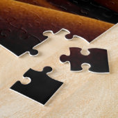 それから黒いキリスト教美術のパズルが ジグソーパズル (側面)