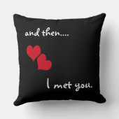 それから…私はあなたに会った クッション (裏面)