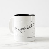 それがあなたのハートにあればあなたの図表にあります! ツートーンマグカップ (正面左)