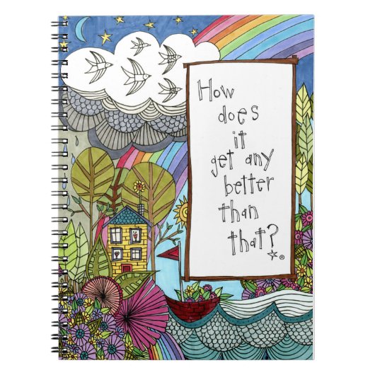 それがそのノートよりいかによくすることを得るか ノートブック (正面)