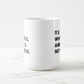 それがそれでしかない駄目なコーヒーカップ コーヒーマグカップ (中央)