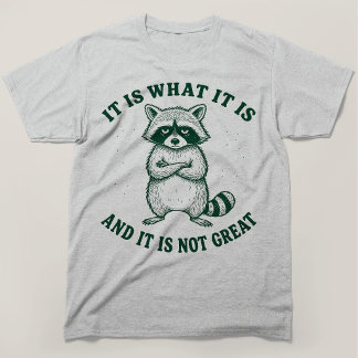 それがそれで大したことじゃないアライグマ Tシャツ