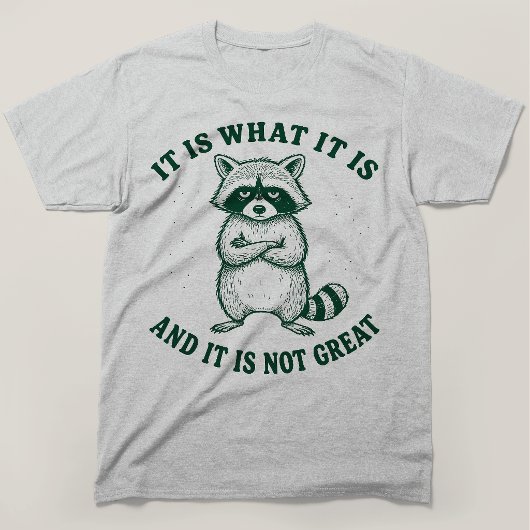 それがそれで大したことじゃないアライグマ Tシャツ