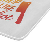 それがそれを好むチョップは熱いまな板です カッティングボード (角)