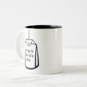 それがそれを好む低下は熱いです ツートーンマグカップ (正面左)