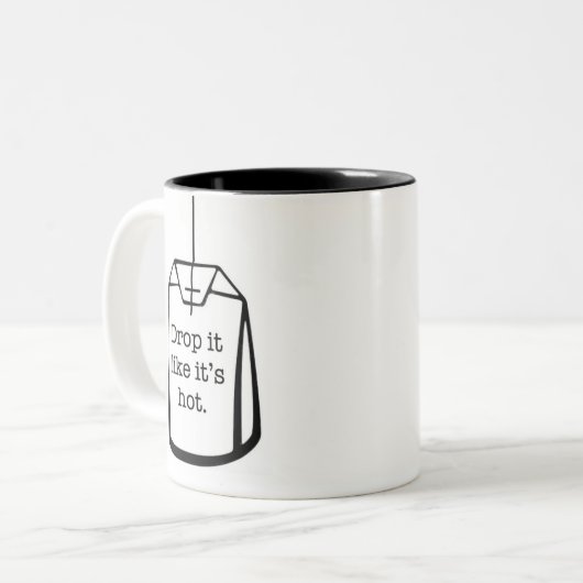 それがそれを好む低下は熱いです ツートーンマグカップ (正面左)