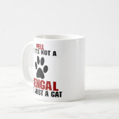 それがちょうど猫それなかったらベンガル湧き出させて下さい コーヒーマグカップ (正面左)