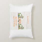 それができ走るし、遠くに森の中で暮らすこともできる アクセントクッション (正面(垂直))