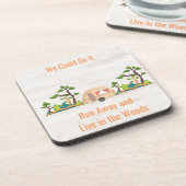 それができ走るし、遠くに森の中で暮らすこともできる コースター (左側)