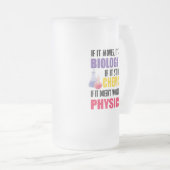 それがもし生物学を動かす フロストグラスビールジョッキ (正面右)