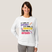 それがもし生物学を動かす Tシャツ (正面フル)