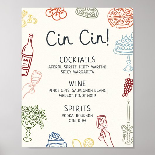 それがアモーレカラフルバーメ図解入りの、写真付きのニュー ポスター (正面)