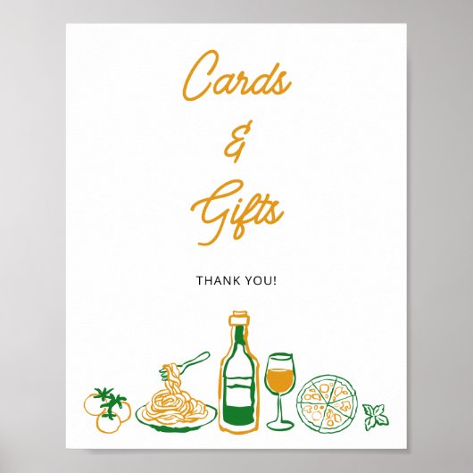 それがアモーレ素朴のカーイタリアンドとギフトだ ポスター (正面)