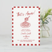 それがアモーレ！ディナー・ブライダルシャワー招待状 招待状 (スタンド正面)
