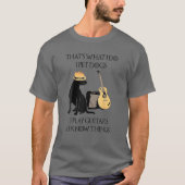 それがギターの犬を飼うこ遊と Tシャツ (正面)