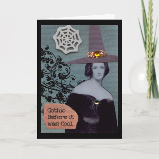 それがクールだった前にゴシック様式 カード (正面)