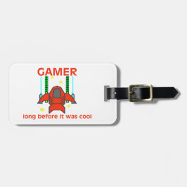 それがクールなレトロのスタイルだった前にゲーマー ラゲッジタグ