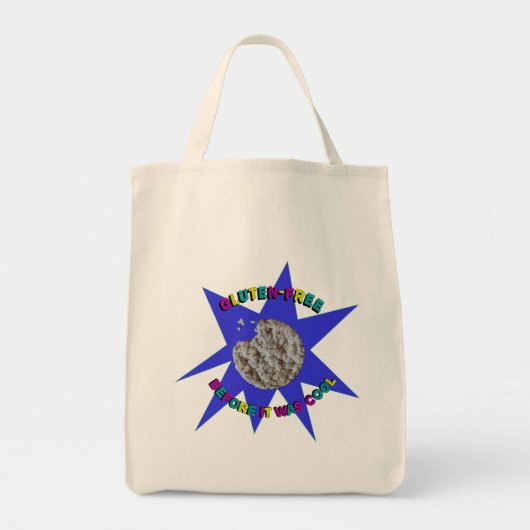 "それがクールな"レトロの80年代90年代だった前にグルテンなし トートバッグ (正面)