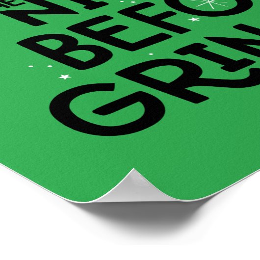 「それがグリンマスの前の夜だった ポスター (角)