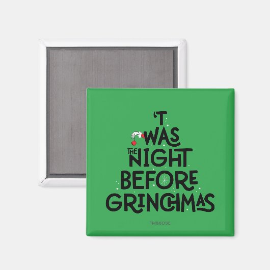 「それがグリンマスの前の夜だった マグネット (正面/裏面)