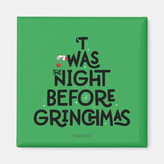 「それがグリンマスの前の夜だった マグネット (正面)