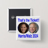 それがチケット 缶バッジ (正面&裏面)