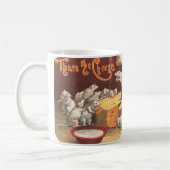 それがチーズかわいいヴィンテージネズミ コーヒーマグカップ (左)