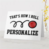 それがボッチ転がボールあいさつカード カード (黄色い花)