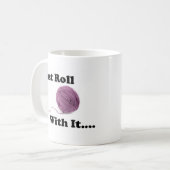 それが付いているちょうどロール コーヒーマグカップ (正面左)