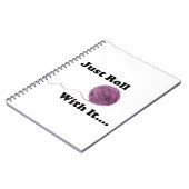 それが付いているちょうどロール ノートブック (左側)