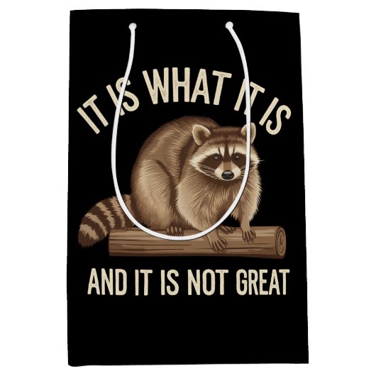 それが何であり、それはアライーンクリスマスで素晴らしはない ミディアムペーパーバッグ (正面)