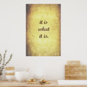 それが何であるか – アンティーク ポスター (キッチン)