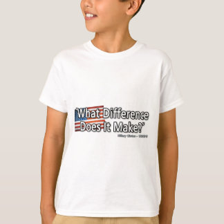 それが何の違いをもたらすのか Tシャツ