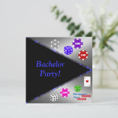 それが俺たちのスタイル！独身パーティーの招待状 招待状 (スタンド正面)