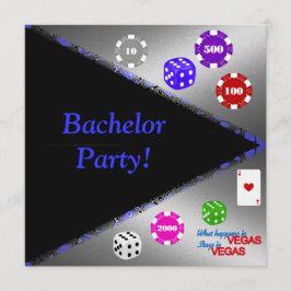 それが俺たちのスタイル！独身パーティーの招待状 招待状