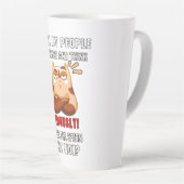 それが勝った精子だ! カフェラテマグ (右アングル)